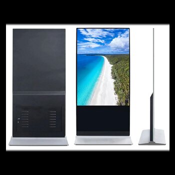 65 Digital Floor Non-Touch Ultraslim Standee