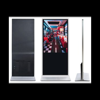 43 Digital Floor Non-Touch Ultraslim Standee
