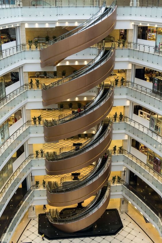 Mall Escalator