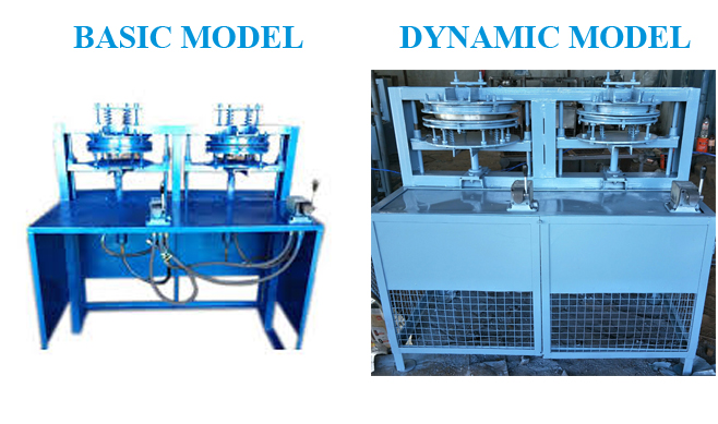 Semi Automatic Double Die Paper Plate Machine