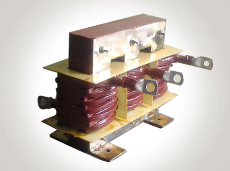 resin coated three phase choke