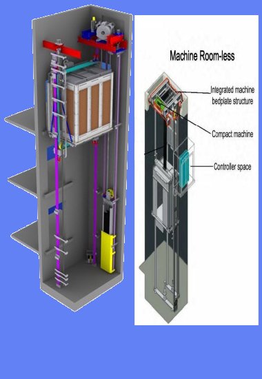 MRL(machine room less) Elevator