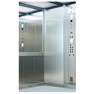 Stainless Steel Finish Cabin