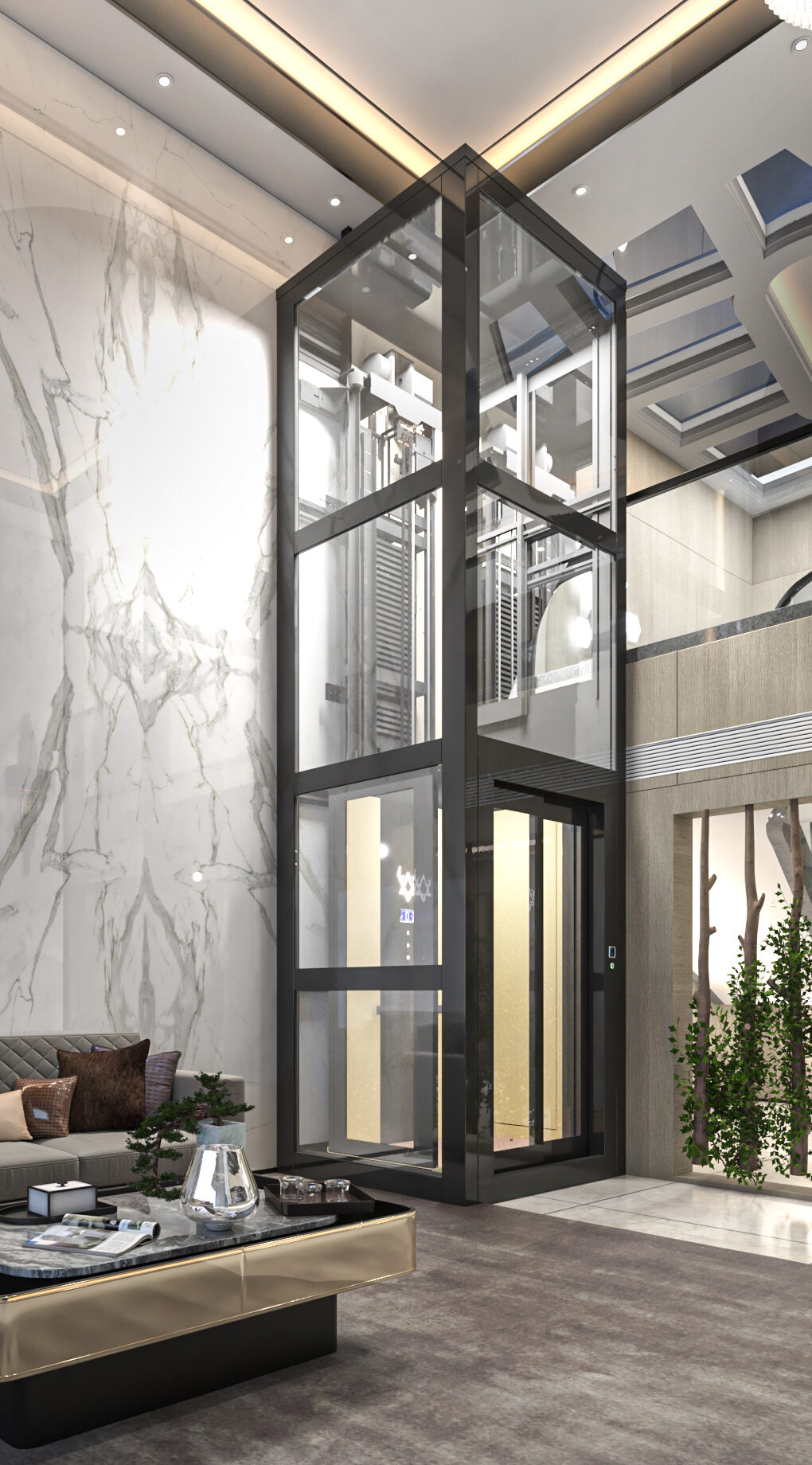 SE-3 Belt & Gearless Home Elevators