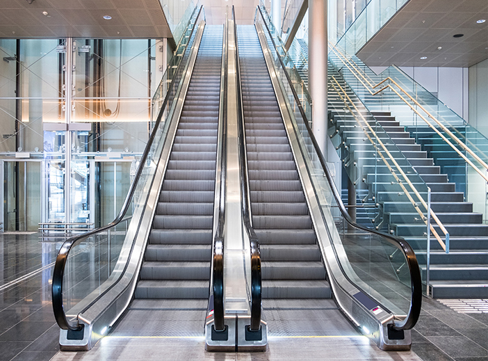 Escalators – Pace with swiftness