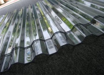 Polycarbonate Corrugated Profile Sheet