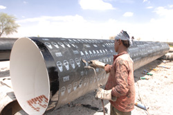 Pipe wrapping