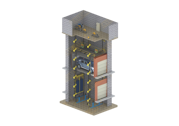 Machine Room Elevator for Commercial Goods, Hospitals and Car Lifts