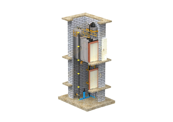 Machine Room less Elevator for Residential Commercial Buildings & Villas
