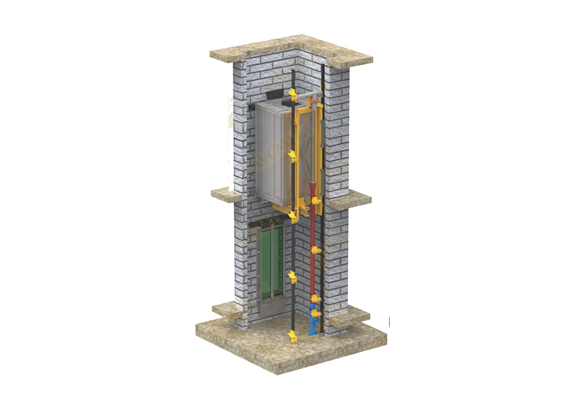 Machine Room less Hydraulic Elevator for (Home Lifts) Villas, Car Lifts and Goods
