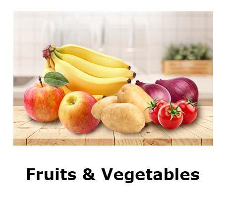 Fruits and Vegetables