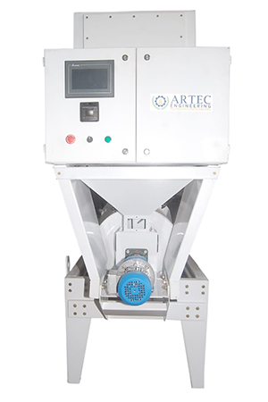 Blending machine with PLC