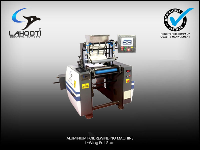 Aluminium Foil Rewinding Machine