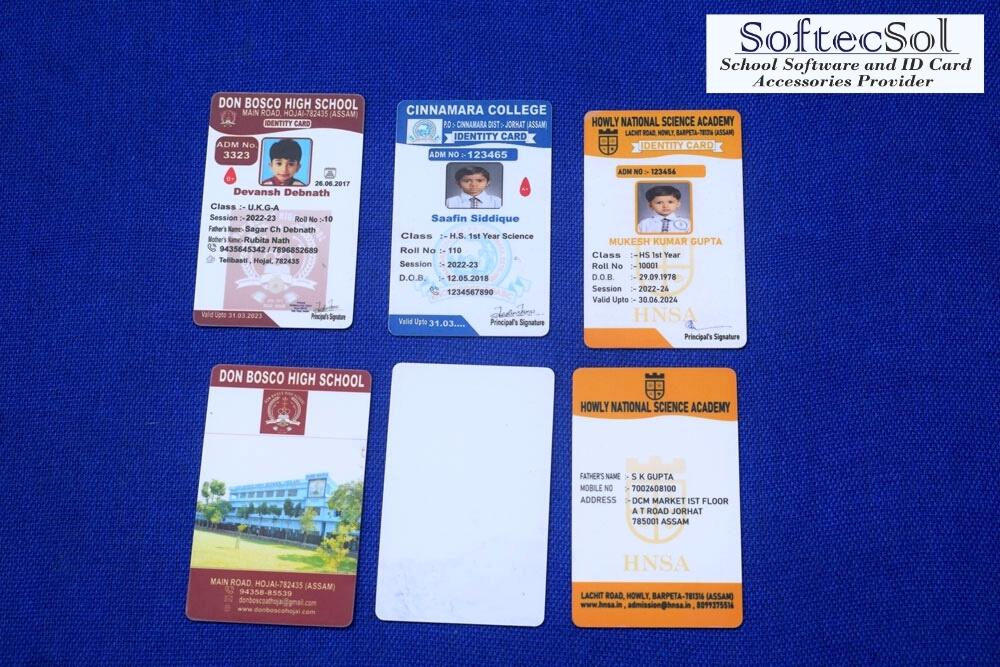 Printed Sticker ID Card