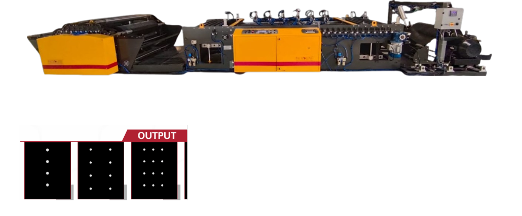 Mulch Film Punching Machine-Auto Winder