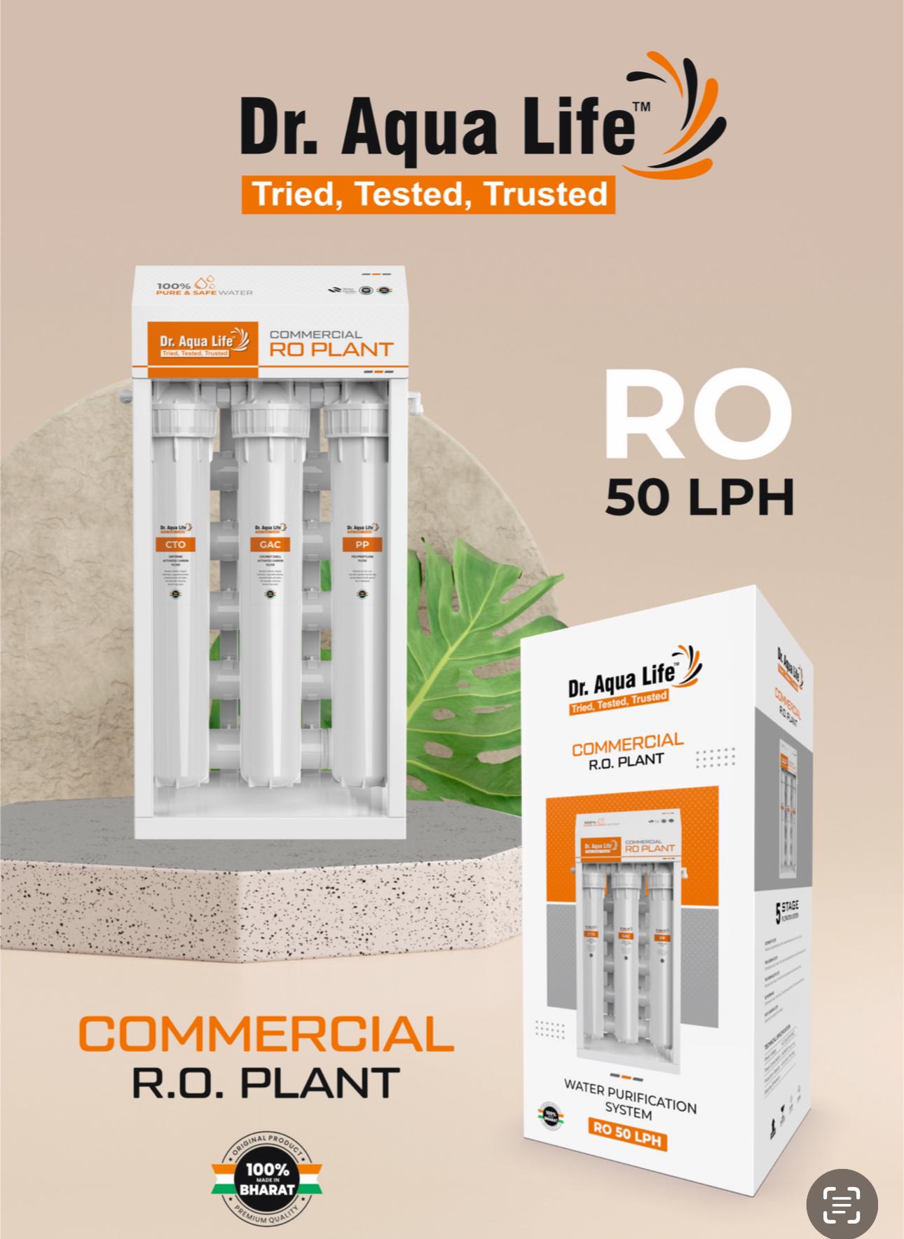 50 LPH Commercial RO System