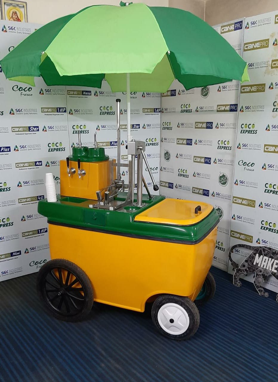 Coconut Water Vending Cart
