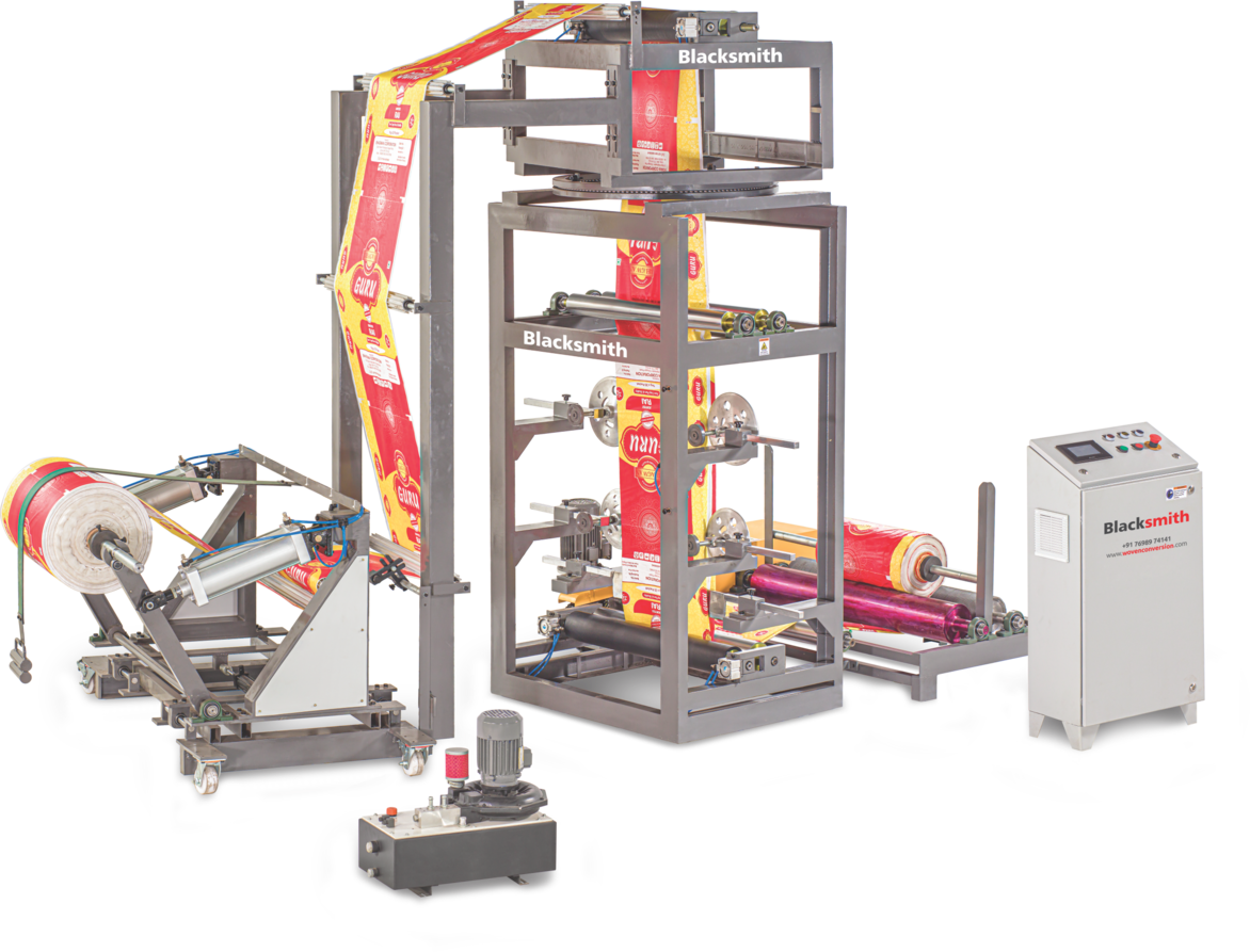 Roll To Roll Twist Gusset Machine