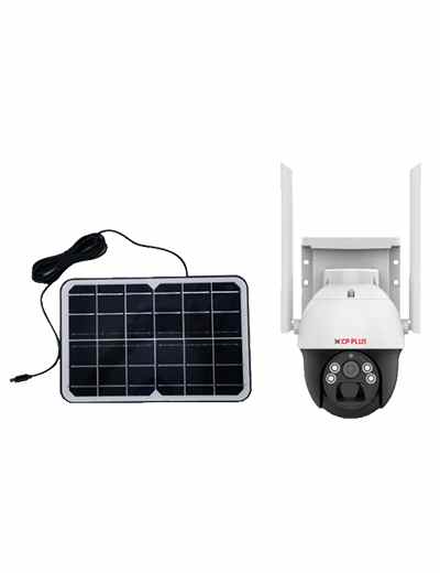 CCTV Camera with Solar Panel