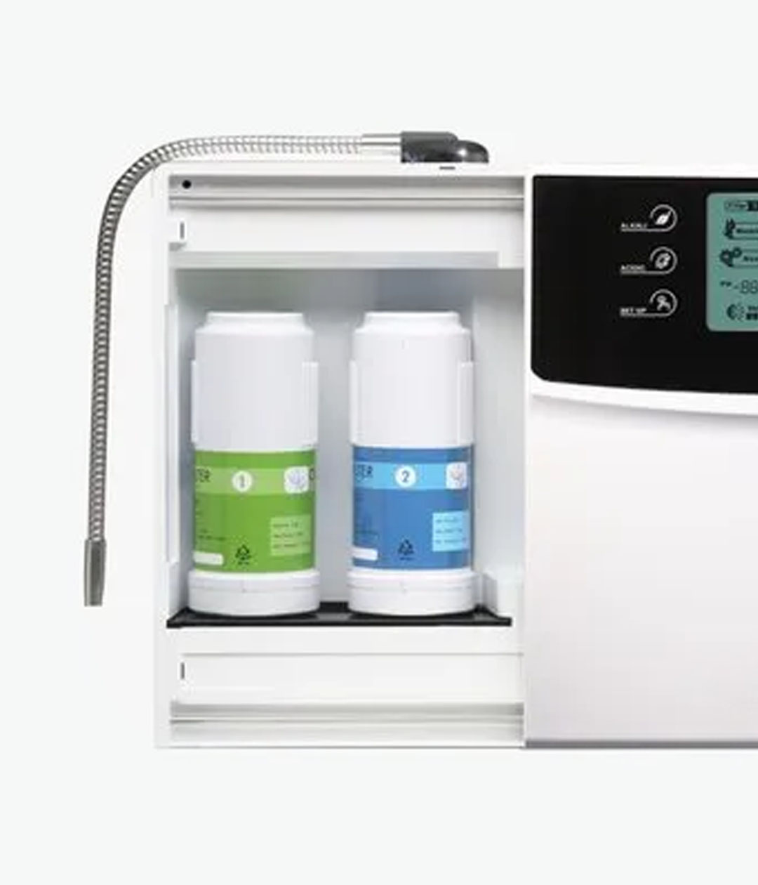 Dual filtration Ionizer