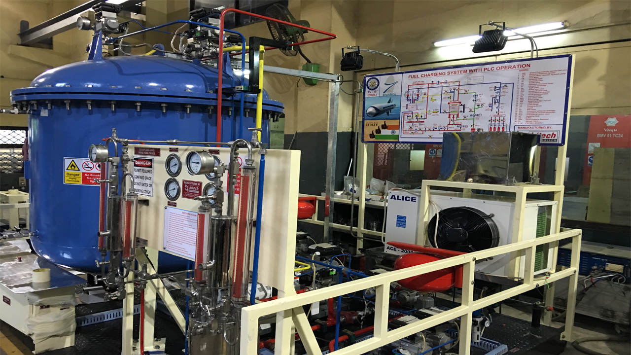 FUEL CHARGING SYSTEM WITH PLC