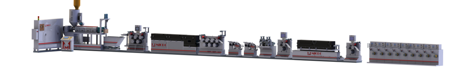 PP Box strap Extrusion Line - StrapPEX