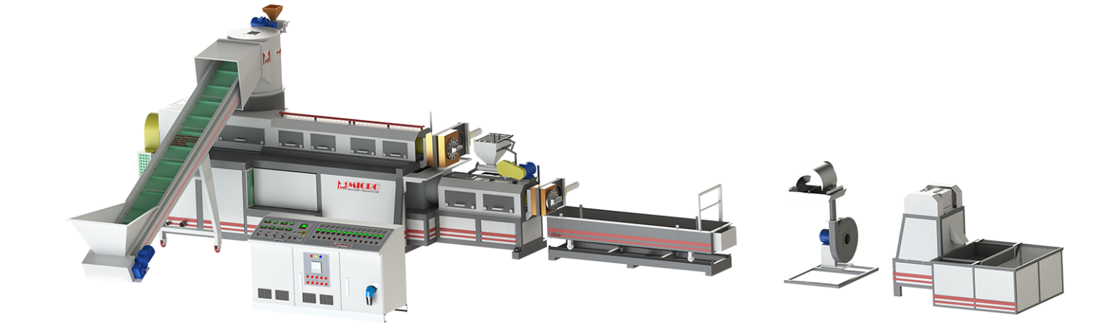 Auto Compactor Feeding Recylcing Machine - GranulexDSC