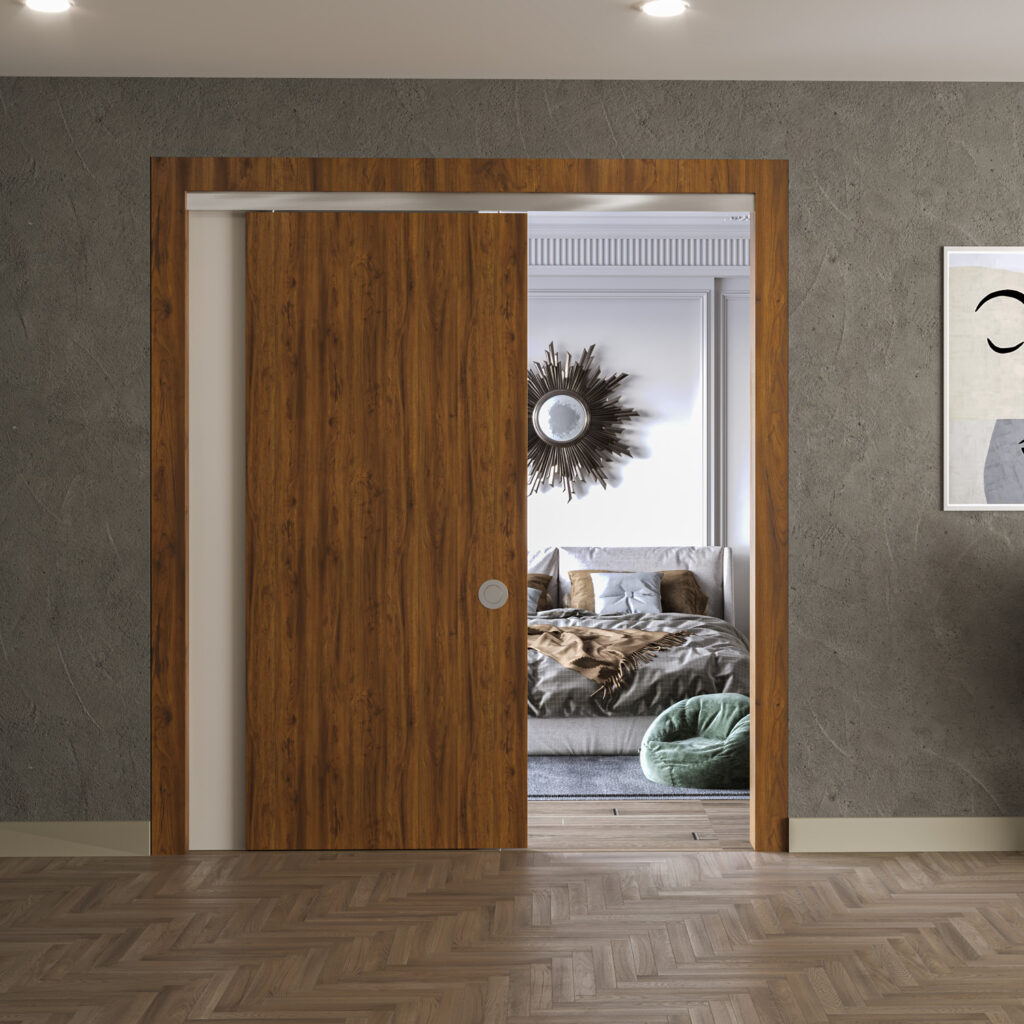 Sliding System Wooden Door