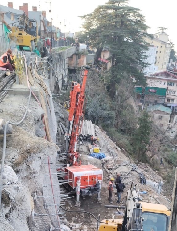 Construction Slope Stabilization