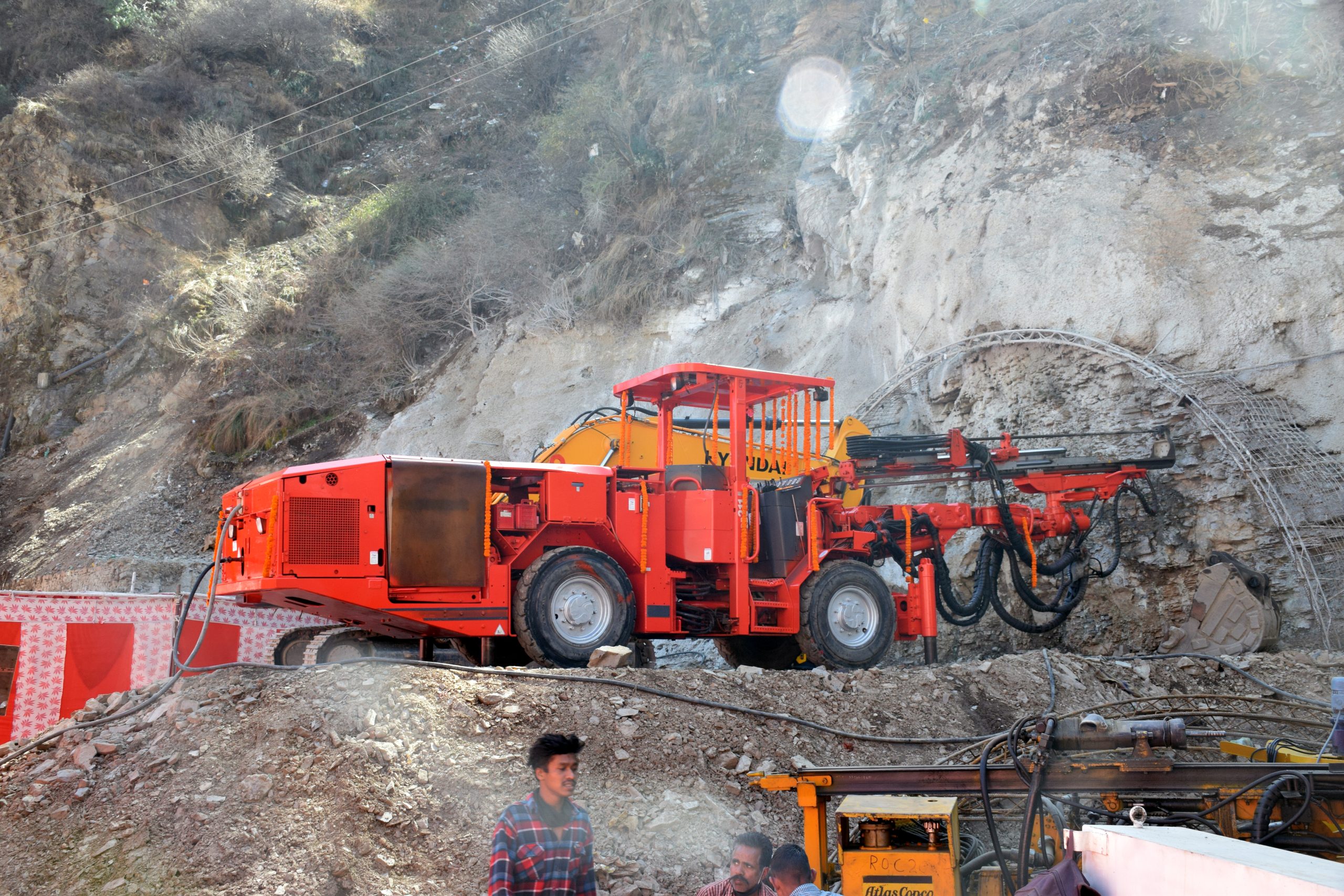 Underground Drilling Jumbo
