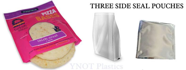Three Side Seal Pouches