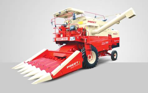 Maize Combine Harvester