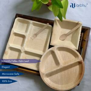 Areca Palm Leaf Container