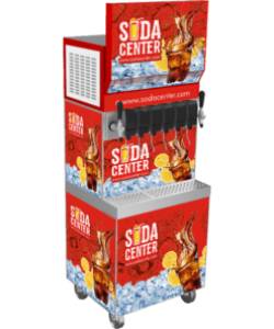 8 Flavor Soda Machine