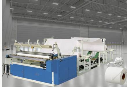 Fully Automatic Toilet Roll Making Machine