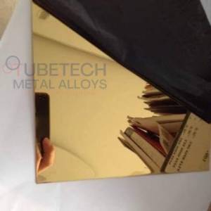 PVD Gold Mirror Finish Sheets