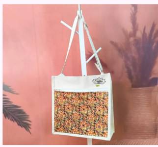 COTTON AND JUTE CONFERENCE BAG