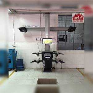 3D Wheel Alignment Machine