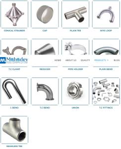 Dairy Fittings Products
