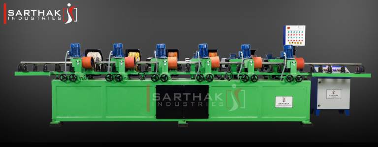 Round Pipe Polishing Machine