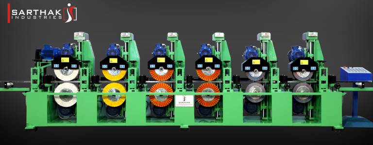 Square Pipe Polishing Machine M