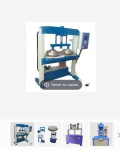 Semi automatic hydraulic paper plate making machine