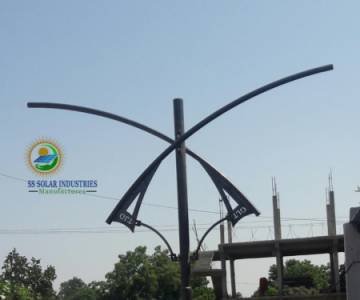 Solar Street Light Poles