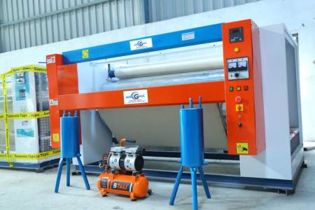 Gas Saree Rolling Machine