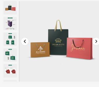Luxury Foil Paper Bags