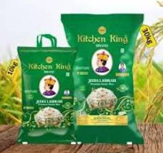 Kitchen King Jeera Sona/Kolam Old Raw Rice – 30Kg & 10Kg