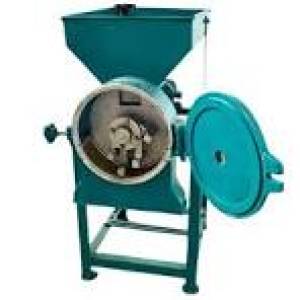 Rice Huller with Double Head Pulverizer