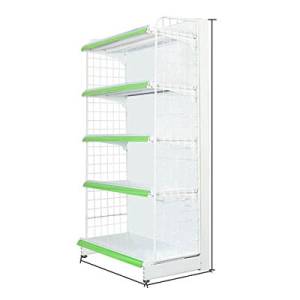End shelf With Two Side Net