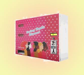 Fully Automatic Sanitary Napkin Vending Machine