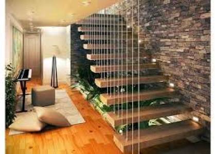 Invisible Grille for Stairs